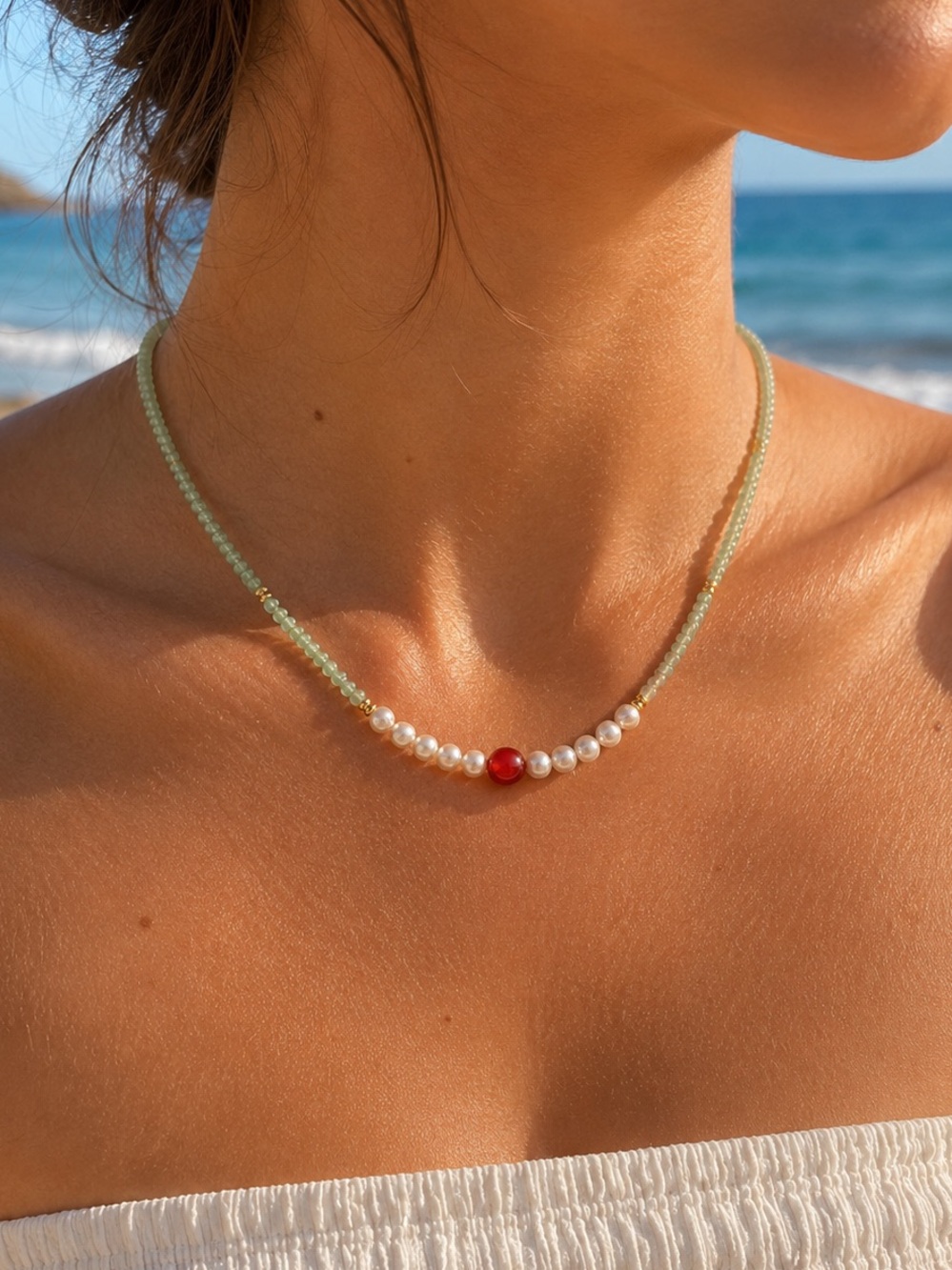 Verona Gemstone Necklace #EN10